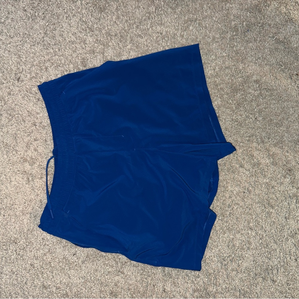 Lululemon Pacebreaker Blue Shorts